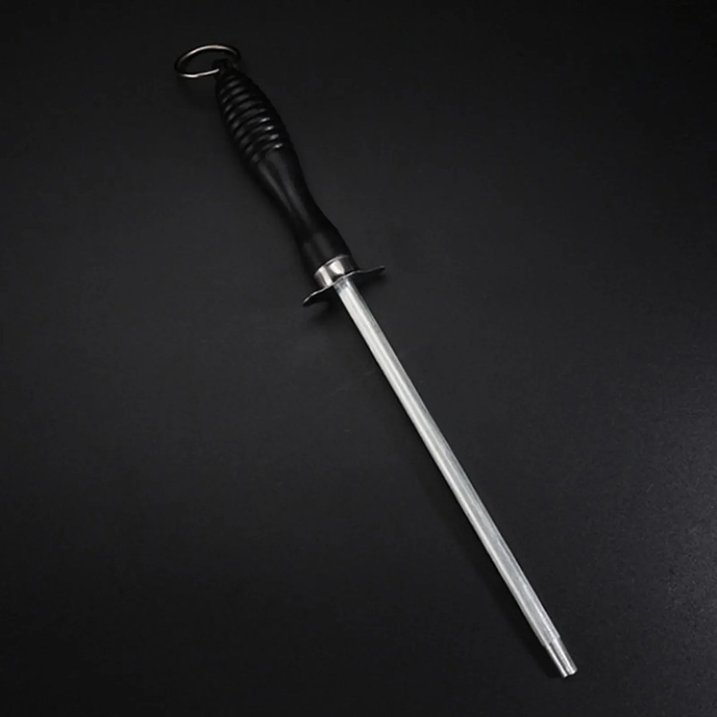 26cm Professional Carbon Steel Knife Sharpener Rod Durable Knife Grinder With ABS Handle Sharpening Blade Rod Knife Kitchen Tool