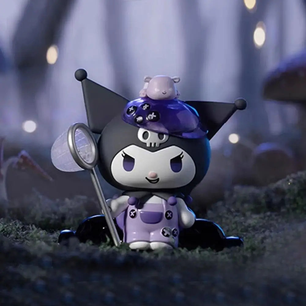 Sanrio Kuromi Blind Box Werewolf kill Series Action Figure Dolls Anime Figures Surprise Bag Cute Model Fans Collection Toy