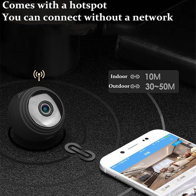 A9 WiFi Mini Camera Wireless WiFi Video Recorder Security Protection Camera Smart Home Monitoring Camera For Infants And Pets 