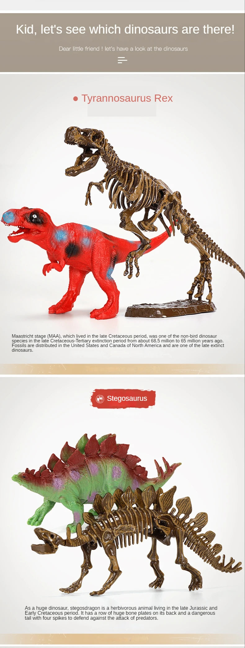 Jurassic World Kids Dinosaur Toy DIY Fossil Archaeology Excavation Kit Skeletons Dig Stem Science Educational Toys for Children