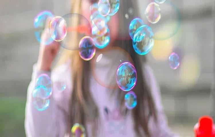 10-40pcs Bubble Machine Supplement Liquid Colorful Bubble Concentrated Granules 10pcs ≈ 750ml Bubble Gun Supplement Granules
