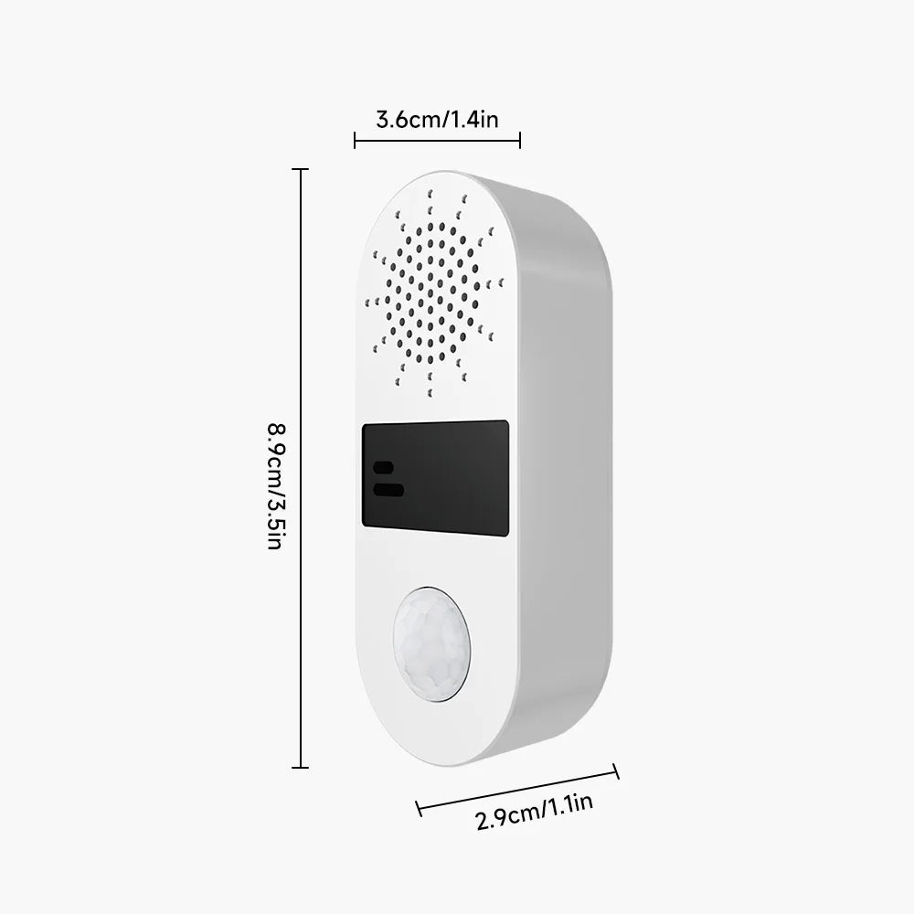 Tuya Alarm WiFi Light Tuya PIR Alarm Sound System 130DB Pir Light Sensor Smart Home Sound-Light Alarm APP Control Home Assistant