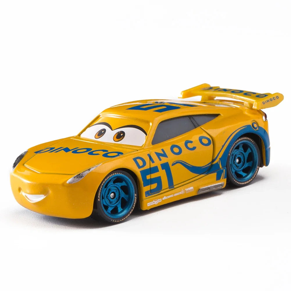Children Toys Car Disney Pixar Cars 3 Lightning McQueen Jackson Storm Mater 1:55 Diecast Metal Alloy Model Car Kid Gift