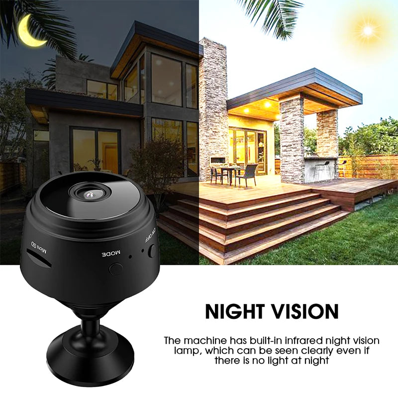 A9 WiFi Mini Camera Wireless WiFi Video Recorder Security Protection Camera Smart Home Monitoring Camera For Infants And Pets 