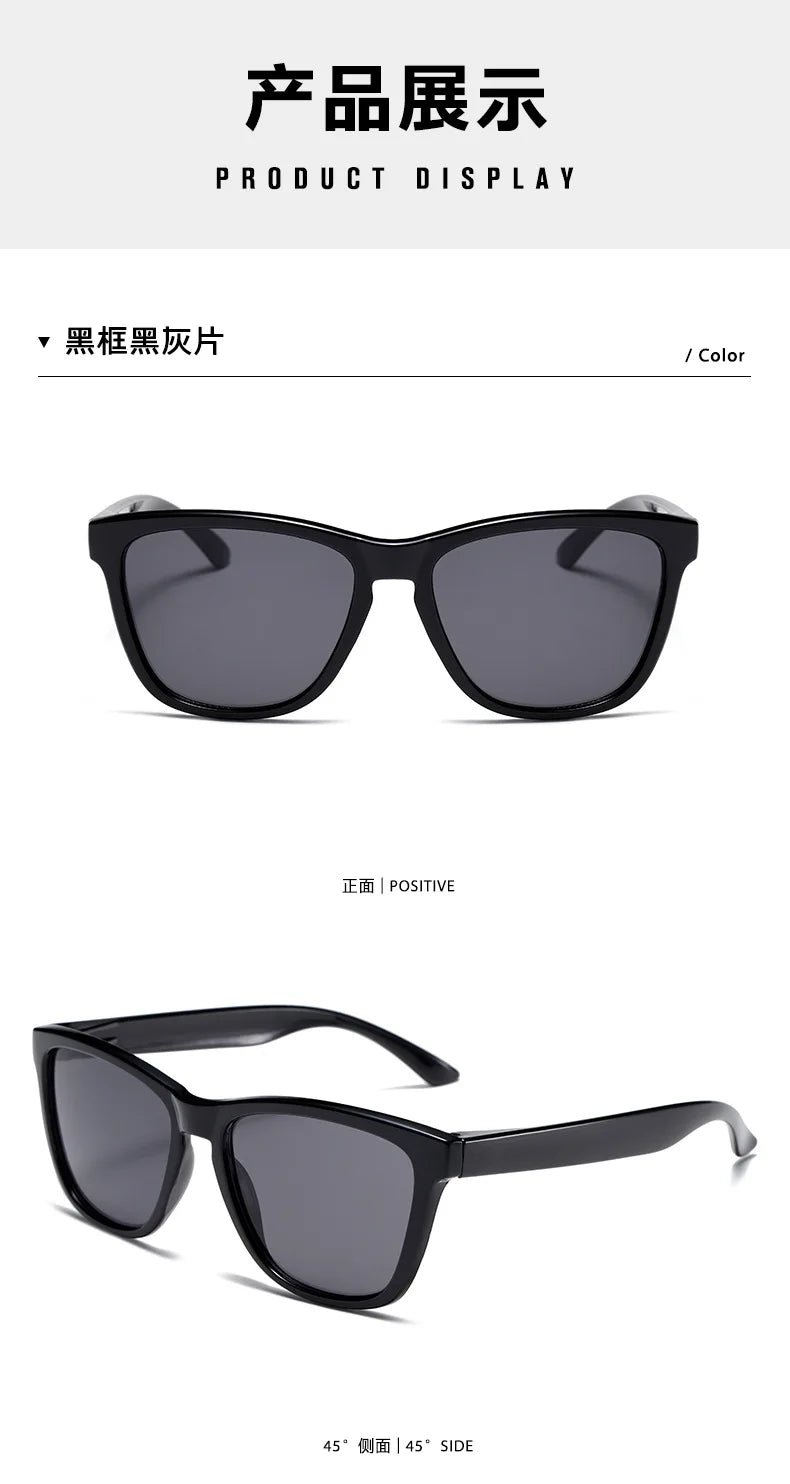 KLASSNUM 2024 Sunglasses Man Anti-uv Sun Glasses Coating Lens Driving Fishing UV 400 Protection Outdoor Sports Shades New In