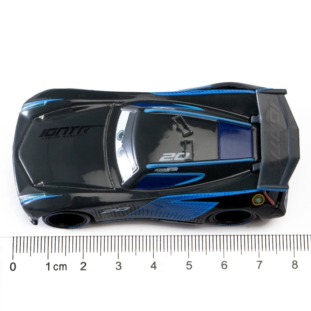 Children Toys Car Disney Pixar Cars 3 Lightning McQueen Jackson Storm Mater 1:55 Diecast Metal Alloy Model Car Kid Gift