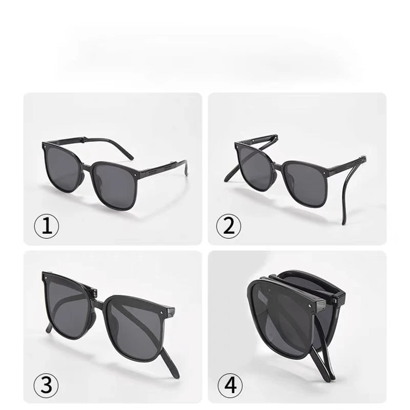 Children's Sunglasses Folding Sunglasses Anti UV Boys and Girls Sunglasses Fashion Big Kids Sunglasses