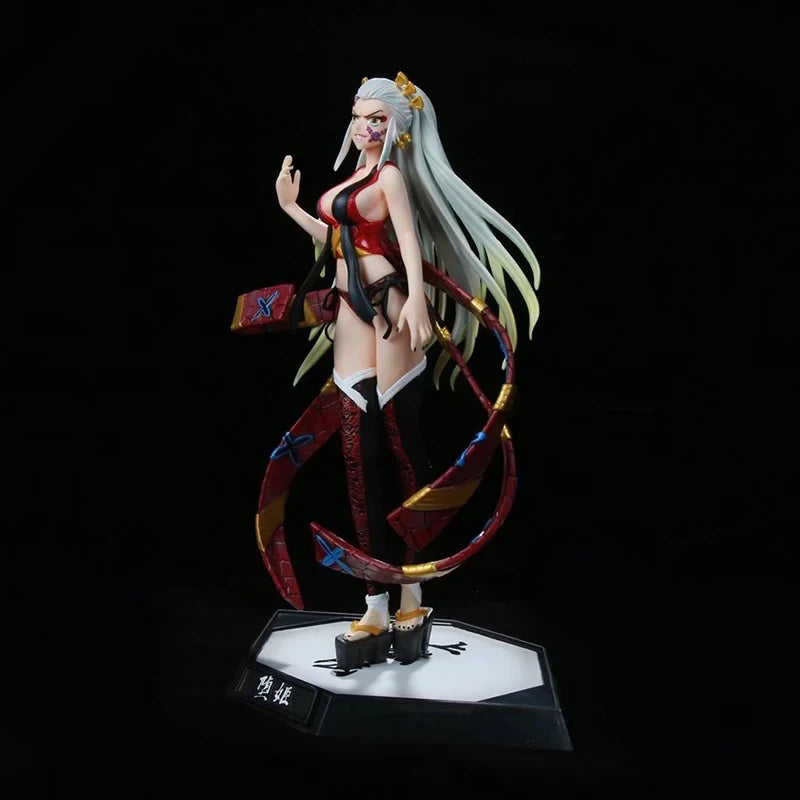 Anime Demon Slayer Kimetsu No Yaiba Figure Giyuutarou Daki Kokushibo Tsugikuni Yoriichi Douma Inosuke Action Figures Model Toys