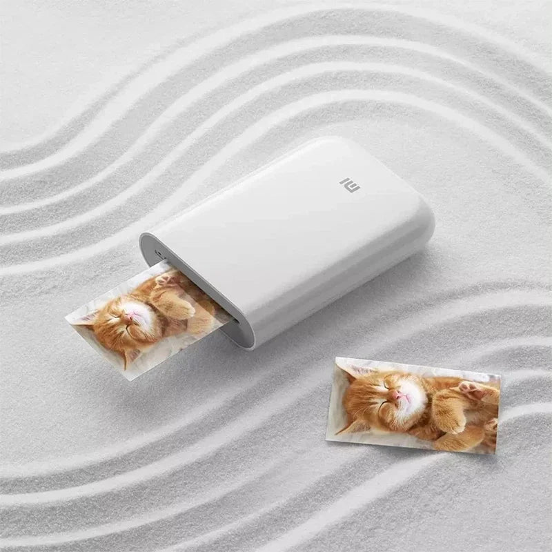 Global Version Xiaomi Mi Portable Photo Printer AR Photo ZINK Thermal Pocket Mini Wireless Bluetooth Printer Support Mi Home APP