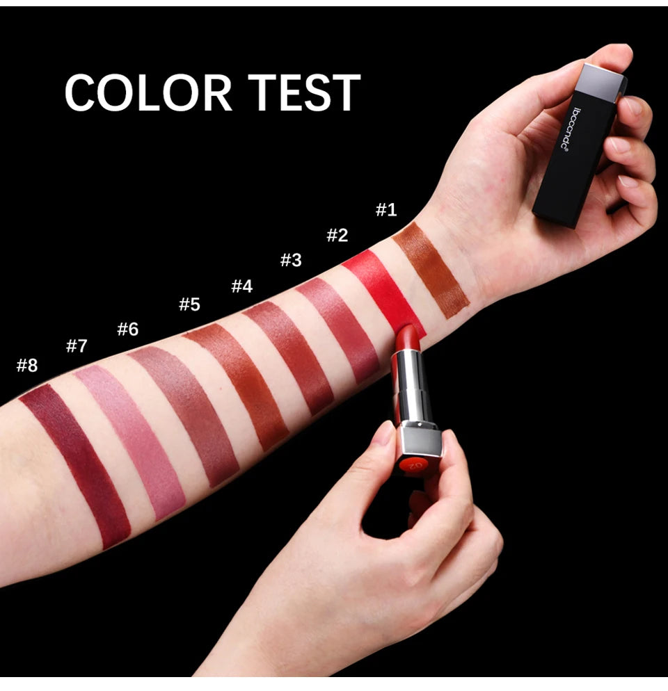 8Pcs/Set Velvet Matte Lipstick Set Long Lasting Waterproof Creative Piano Box Design Nude Red Batom Makeup Cosmetic Gifts