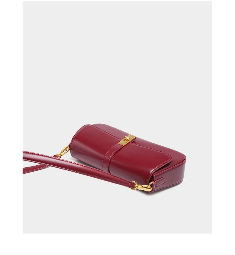 Jonlily Women Genuine Leather Shoulder Bag Female Fashion Handbag Totes Small Underarm Bag Casual Daybag Mini Purse -KG1313
