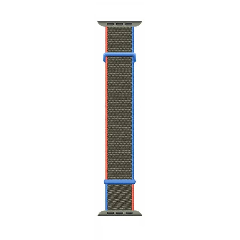 Nylon Loop Strap for Apple Watch Band 40mm 44mm 45mm 42mm 41mm 38mm Smart Belt Bracelet for IWatch Ultra 49mm 8/7/6/SE/5/4/3