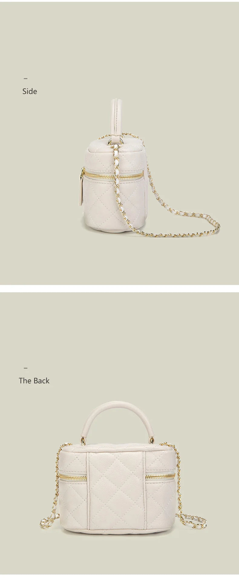 New Mini Quilted Chain Diamond Checkered Women's Crossbody Bag Fashion Mini Designer Handbag High Quality PU Women's Small Bag