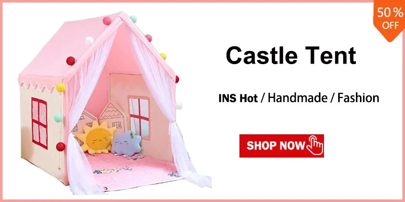 Baby Tent Children's Home Girl's Small House Children's Entertainment Game House Baby Outdoor Play Amusement Park Game Tent
