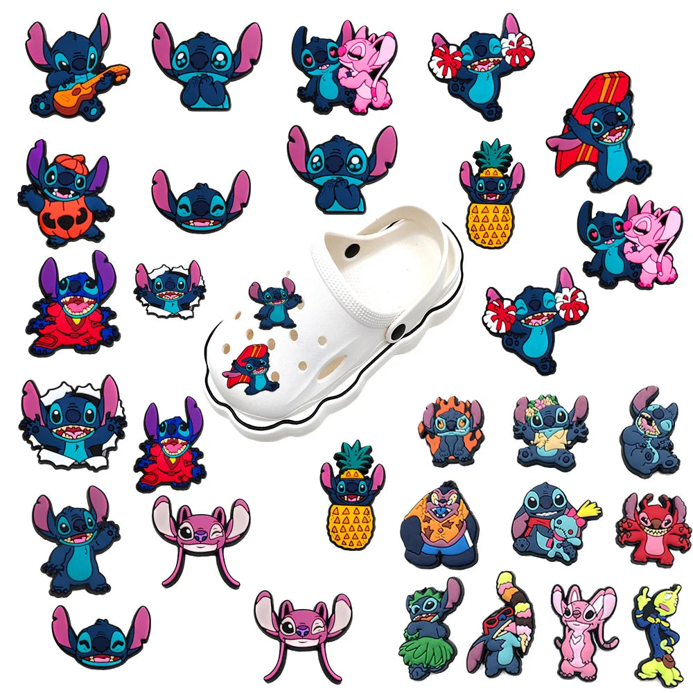 Potdemiel 1Pc Shoe Charms Cartoon DIY Sandals Accessories For Clogs Pins Shoe Decorate X-mas