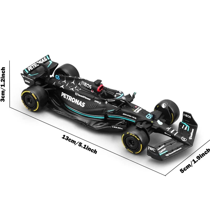 Bburago NEW 2023 McLaren F1 Team Champion Red Bull Racing Heuer RB19 Alpine A523 Formula One Alloy Super Toy Alfa C43 model Car