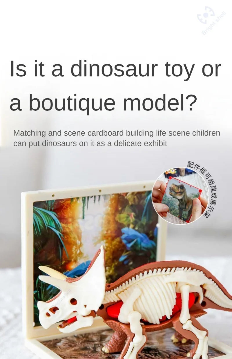 Jurassic World Kids Dinosaur Toy DIY Fossil Archaeology Excavation Kit Skeletons Dig Stem Science Educational Toys for Children