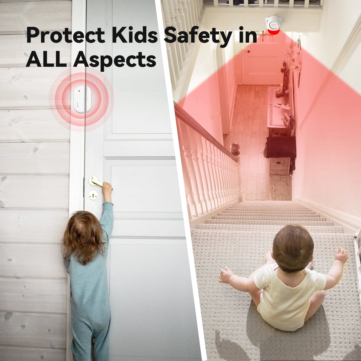 CPVAN Wireless WIFI Infrared Motion Sensor Detector Alarm Tuya Smart Home Alarm security protection System House Burglar Alarm