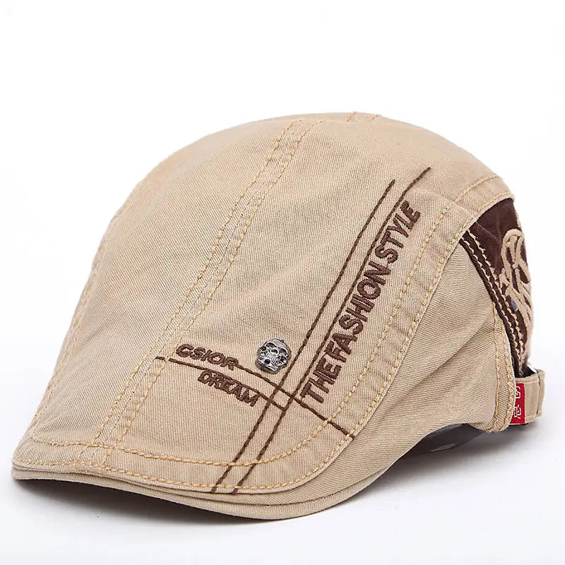 2024 New Summer outdoor Sports Cotton Berets Caps For Men Women Casual Peaked Caps letter embroidery Berets Hats Casquette Cap