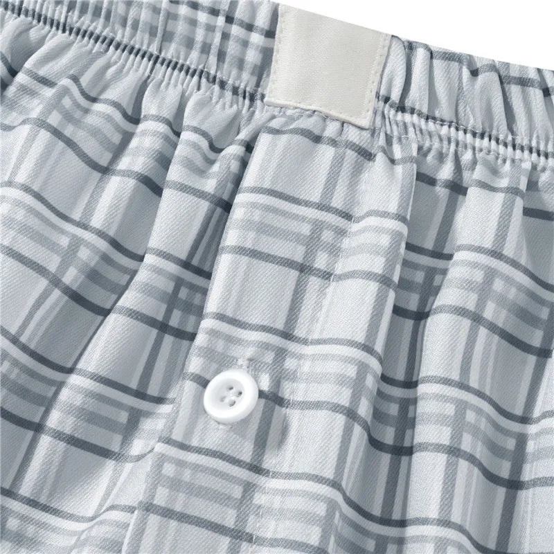 Women Vintage Summer Plaid Shorts y2k Fairy Clothes Sweet Girls Elastic Waist Slim Fit Bloomers Pants Loungewear Kawaii Shorts