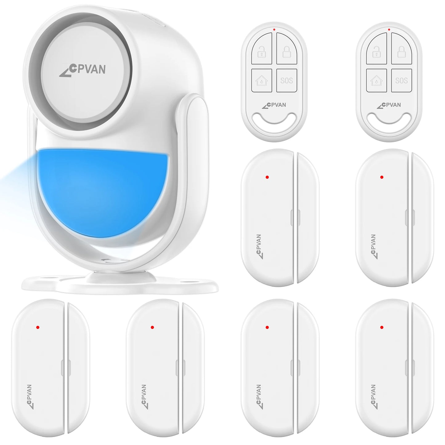 CPVAN Wireless WIFI Infrared Motion Sensor Detector Alarm Tuya Smart Home Alarm security protection System House Burglar Alarm