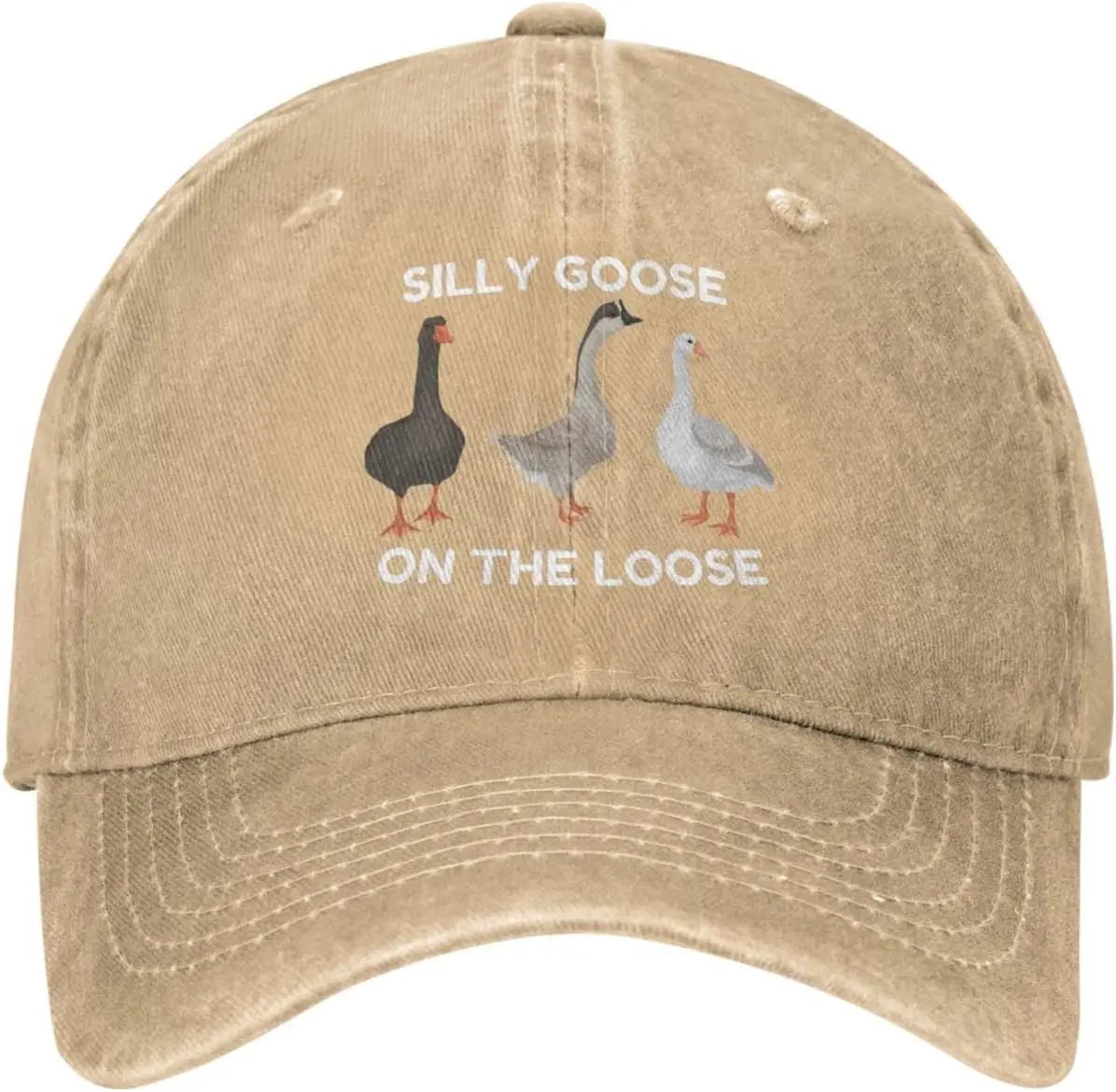 Funny Silly Goos Hat Silly Goose On The Loose Hat for Women Dad Hats Funny Hats
