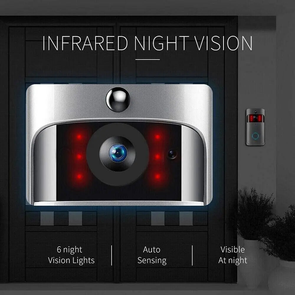 Video Intercom Doorbell Smart WiFi Video Doorbell Camera Night Vision Smart Home Security Outdoor Two Way Intercom Voice Change