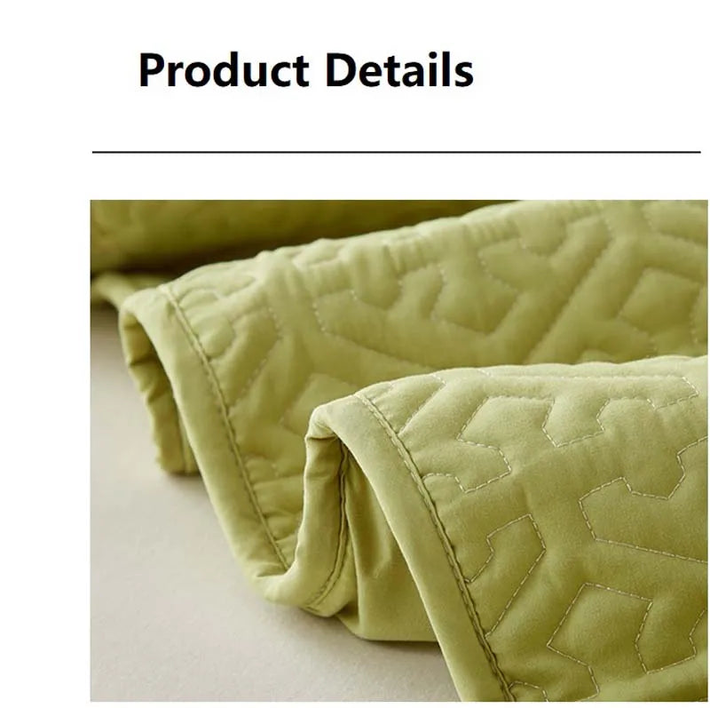 Pure Cotton Soft Quilted Mattress Cover Anti-bacterial King Size Customized Bed Pad Protector Cover Not Included Pillowcase