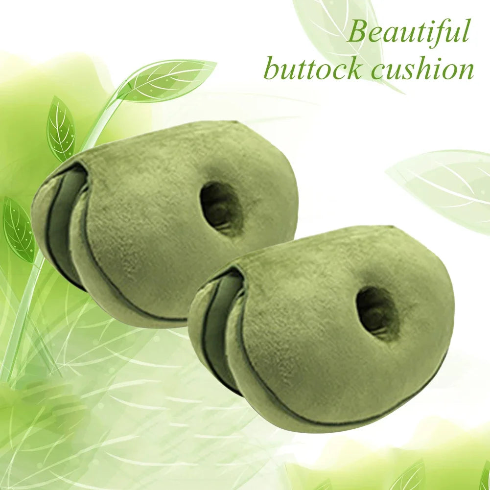 Multifunctional Seat Cushion Dual Comfort Memory Foam of Hip Lift Sitting Cushion Beautiful Butt Seat Cushion for Home Pressure