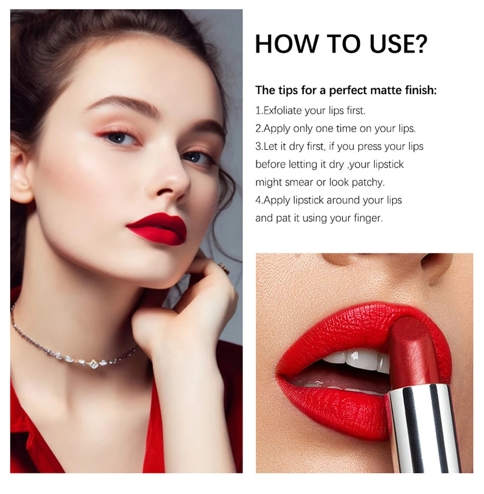 8Pcs/Set Velvet Matte Lipstick Set Long Lasting Waterproof Creative Piano Box Design Nude Red Batom Makeup Cosmetic Gifts