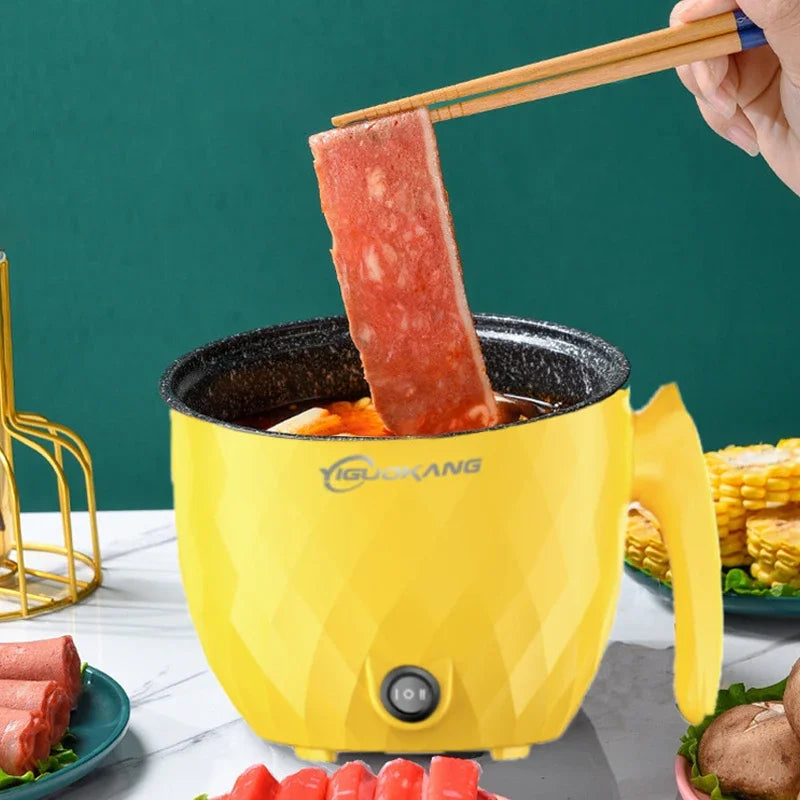 Multifunctional Mini Electric Rice Cooker Portable Non-stick Cookware Multicooker for Home and Kitchen Appliances Pots Offers
