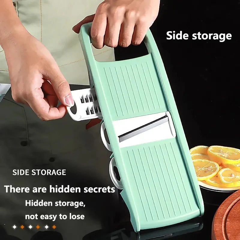 Multi-functional Vegetable Wiping Board Set Hand Guard Vegetable Grater Vegetables Slicer Carrot Cabbage Food Processors Manual
