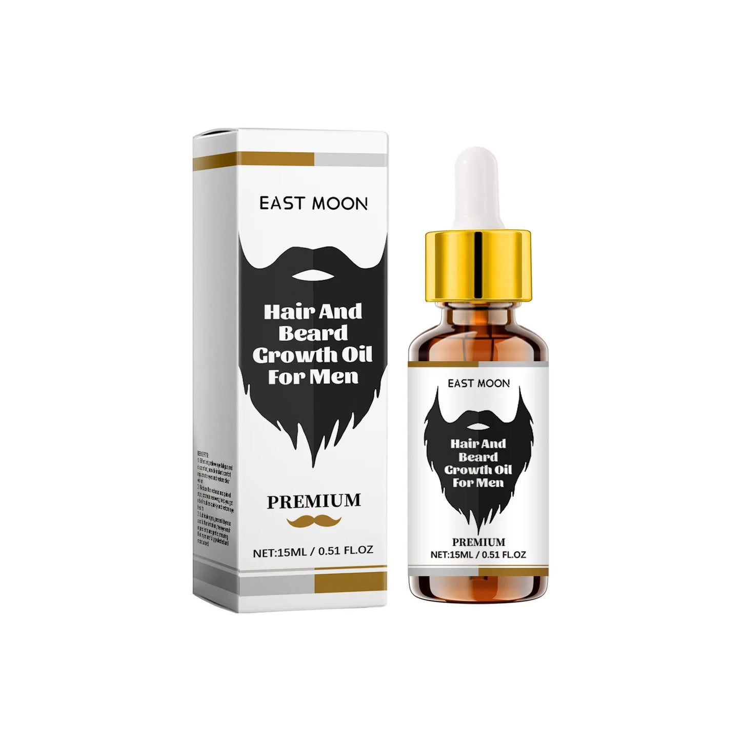 East Moon Ginger Hair Growth Oil Essential Prevent Loss Promoting Scalp Cleaning Repair Damaged Hair Regeneration Serum 15ML