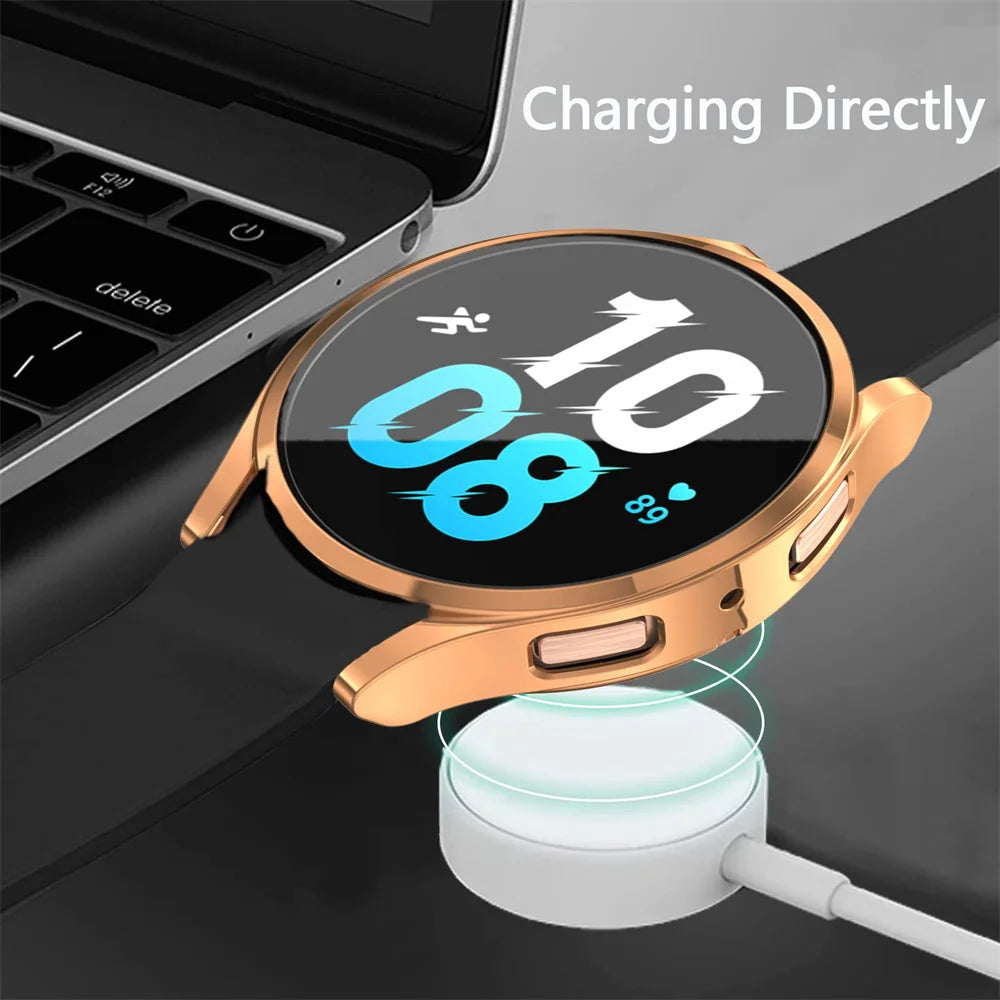 Watch Case for Samsung Galaxy Watch 4/5 40mm 44mm TPU Screen Protector All-Around Bumper Protective Cover galaxy Watch 5 4 44mm