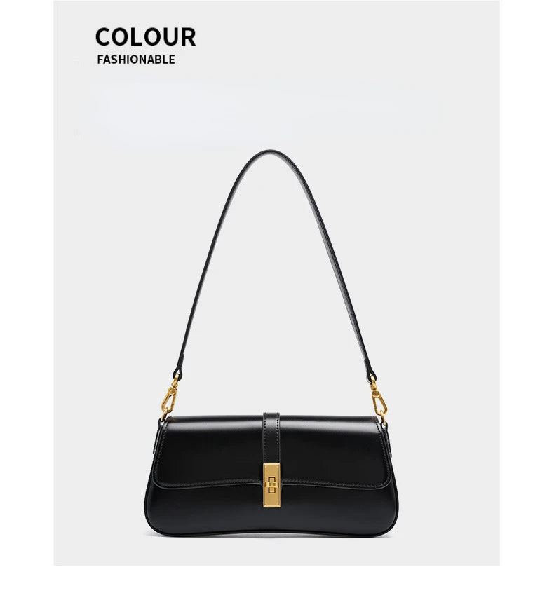 Jonlily Women Genuine Leather Shoulder Bag Female Fashion Handbag Totes Small Underarm Bag Casual Daybag Mini Purse -KG1313