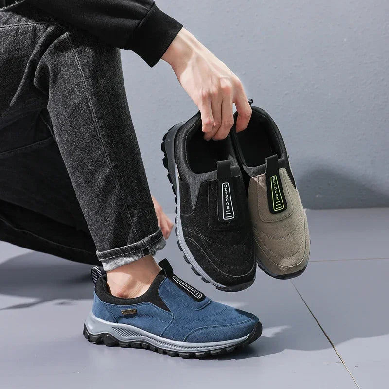 High Quality Indestructible Man Shoe Sneakers Breathable Running Shoes Lightweight Anti-slip Outdoor Men's Sneaker Male Shoes