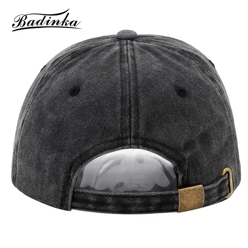2024 New Bad Hair Day Washed Black Baseball Cap female male Snapback Hat Man Vintage Dad Hats for Men Women Gorras Hombre