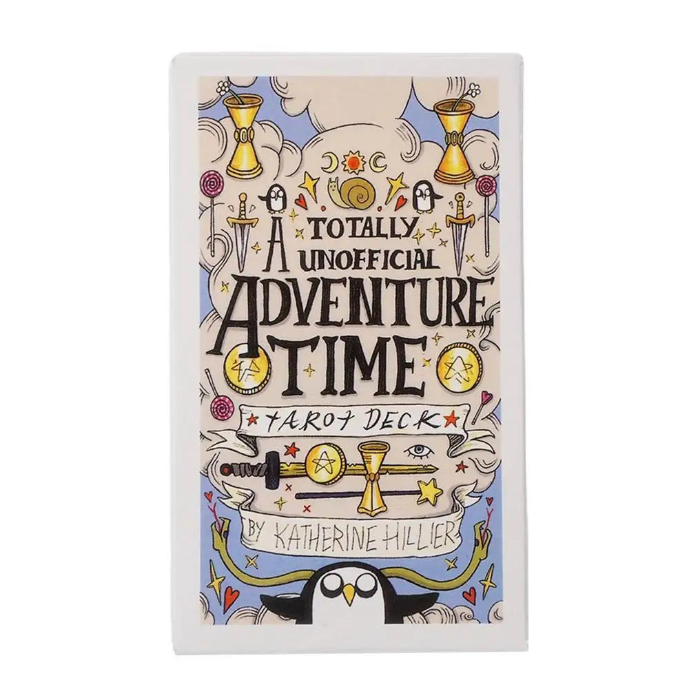 Tarot Cards Deck 78Pcs Adventure Tarot Cards Playing Board Game Party Birthday Gift Board Game Card Fortune Telling Divination