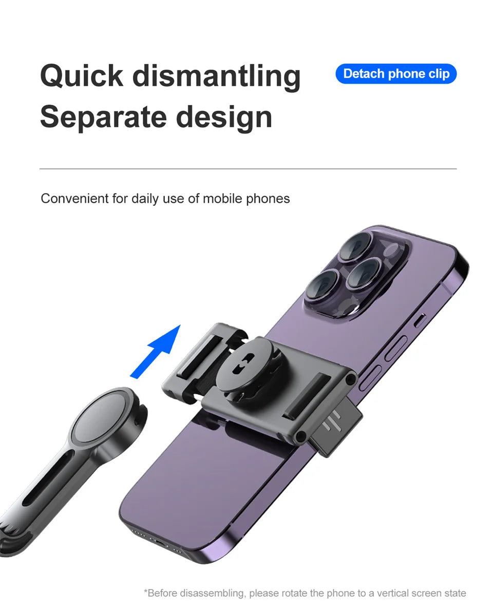 FGCLSY AI Auto Following Gimbal Stabilizer 360 Rotation Phone Stand P02 Desktop Tracking Gimbal with Remote for Live Photography