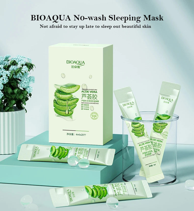 60pcs BIOAQUA Collagen Sleeping Facial Masks Face skincare Moisturizing Firming Face Mask Beauty Facial Skin Care Products