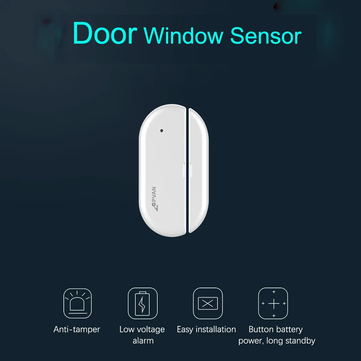 CPVAN Wireless WIFI Infrared Motion Sensor Detector Alarm Tuya Smart Home Alarm security protection System House Burglar Alarm