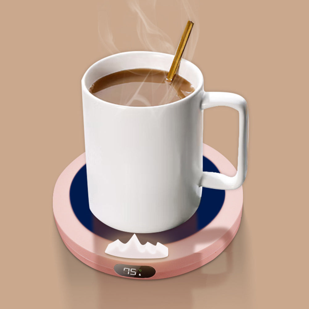 Coffee Mug Warmer Pad Cup Heater Coaster Constant Temperature Heating USB Electric Mug Mat Set Milk Tea Water Home Office Gift