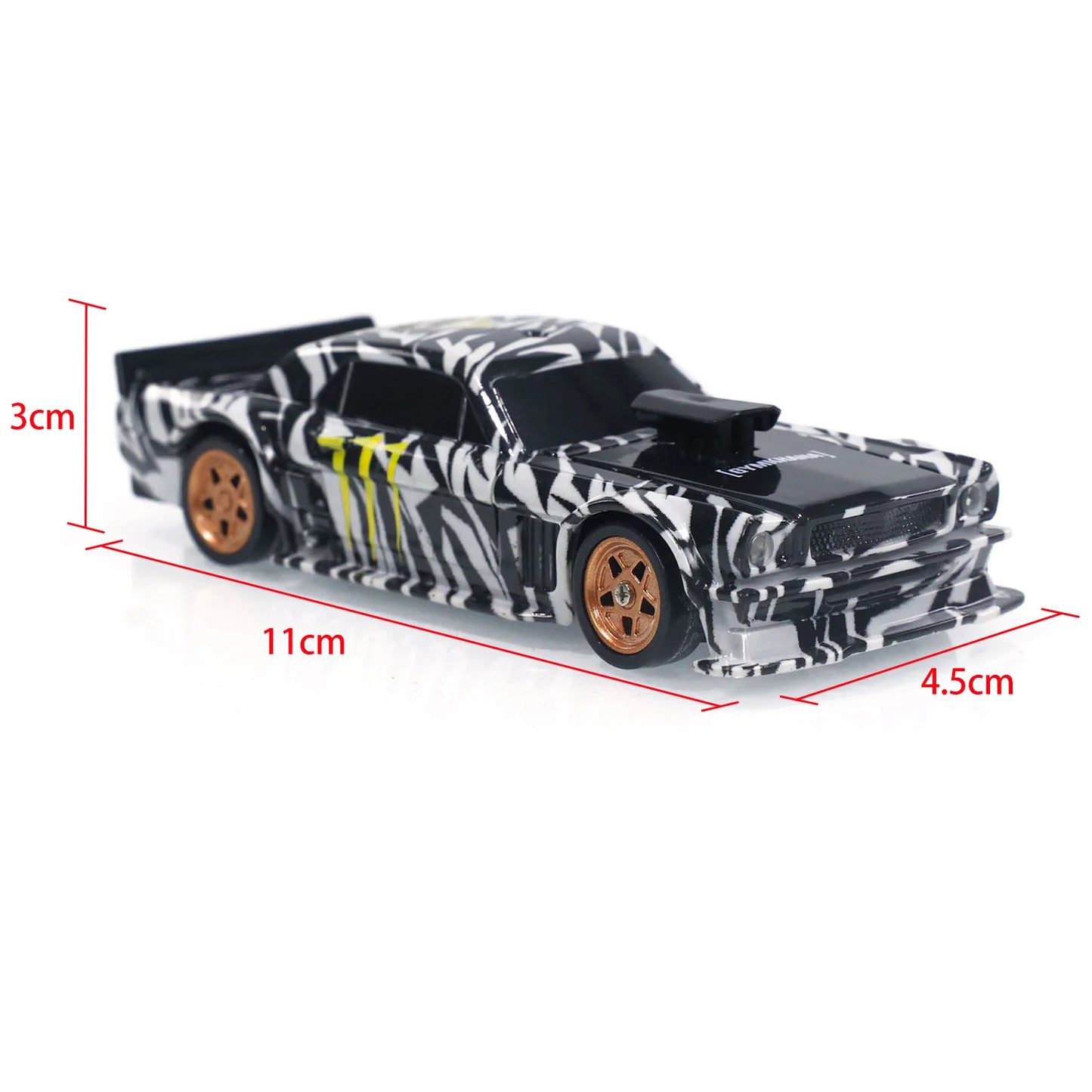 Toys for Boys RC 1/43 Difting Car Racing RTR 4WD Four-wheel Drive High Speed Radio Control Model 2.4g Drift Race Car Mini Gifts
