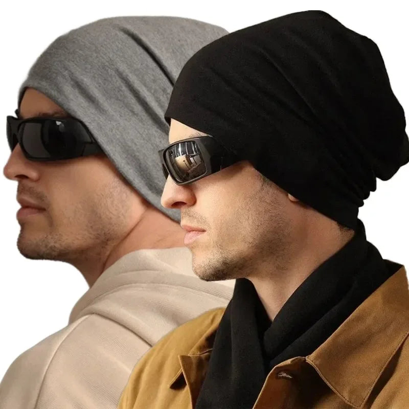 Winter Warm Beanie Hats for Men Women Stylish Casual Soft Stacking Knitted Bonnet Cap Unisex Stretchy Hip Hop Skullies Caps