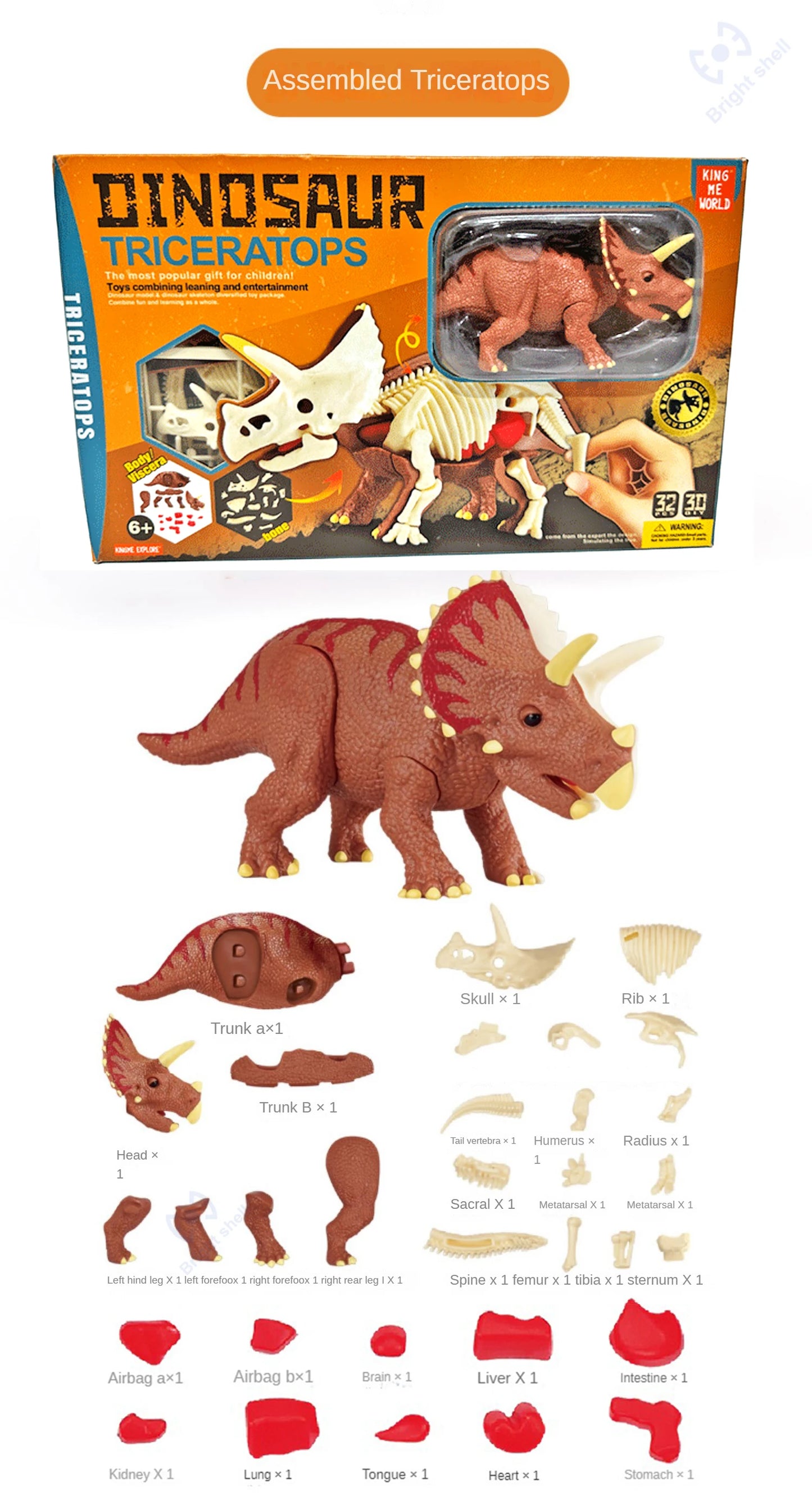 Jurassic World Kids Dinosaur Toy DIY Fossil Archaeology Excavation Kit Skeletons Dig Stem Science Educational Toys for Children