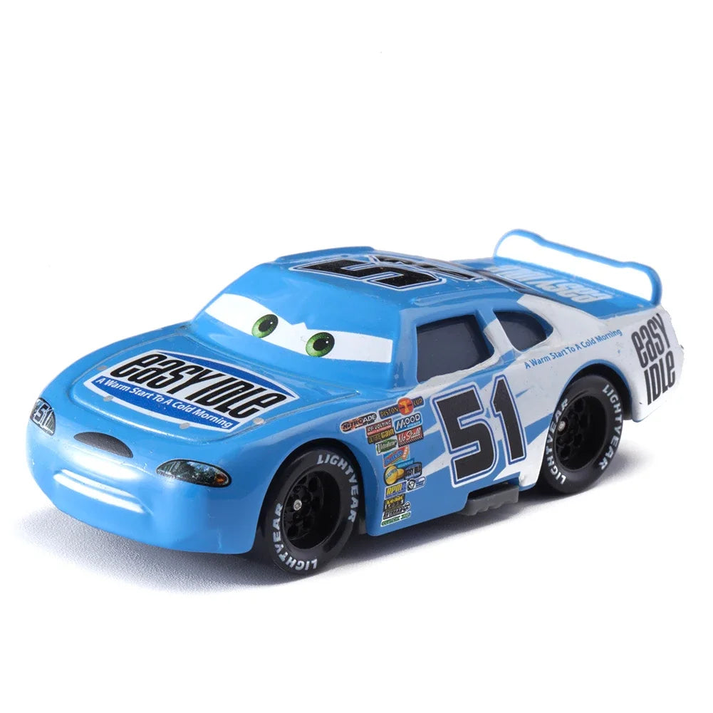 Children Toys Car Disney Pixar Cars 3 Lightning McQueen Jackson Storm Mater 1:55 Diecast Metal Alloy Model Car Kid Gift