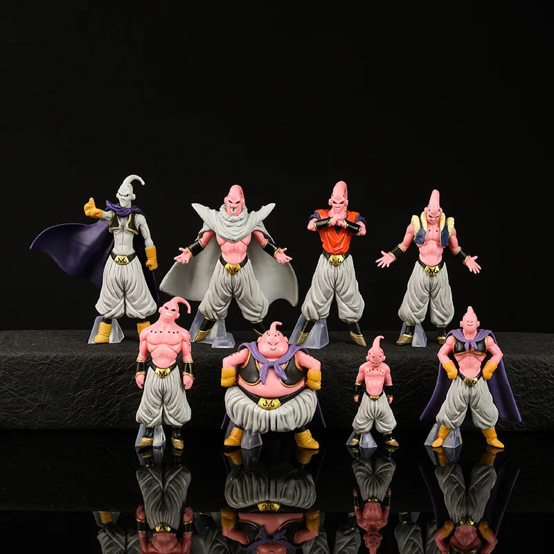 Random 1Pc Dragon Ball Z Anime Figure Majin Buu Fat Buu Action Figures Doll Collection PVC Model Toys For Children Adult Gifts