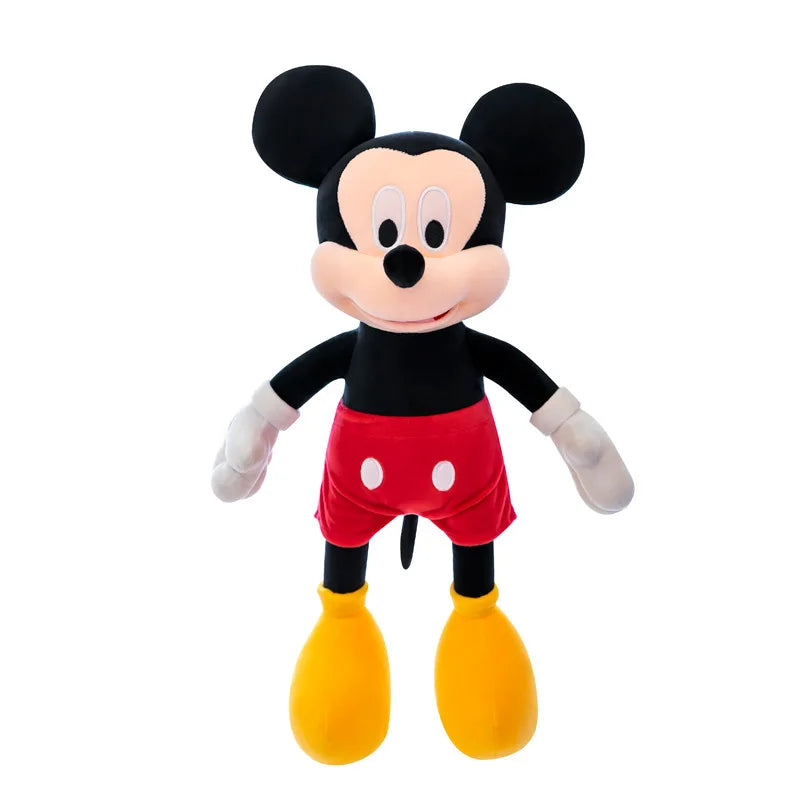 35cm Disney Mickey Mouse Plush Toys Kawaii Anime Mickey Minnie Stuffed Plush Models Decoration Dolls for Kids Birthday Gift