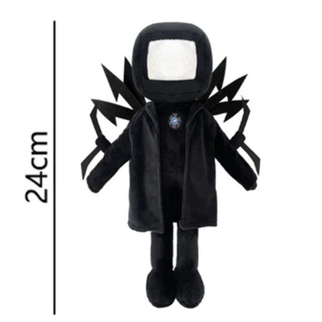 Skibidi Toilet Plush Toys Horror Game Speakerman Camera TV Man Cartoon Plushie Stuffed Doll Kids Birthday Halloween Cosplay Gift