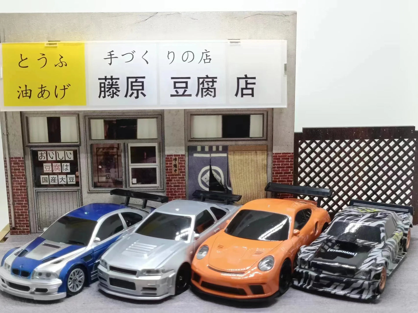 1/43 Mini Drift Race RC Car Four-wheel Drive RTR 4WD Radio 2.4G Racing Drifting High Speed Remote Control Model Toy Boys Gift